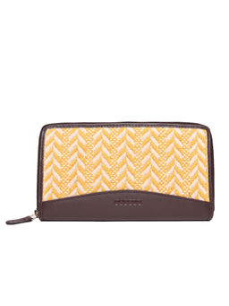 Astrid - Yellow Dhurry Wallet
