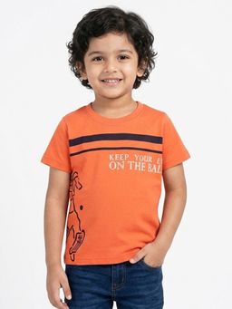 Nite Flite - Cricket Champ Printed Kids Cotton T-Shirt