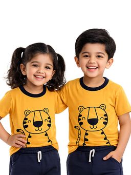 Nite Flite - Tiger Printed Kids Cotton T-Shirt