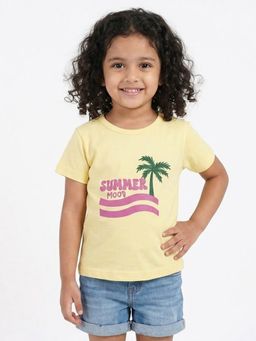Nite Flite - Summer Mood Printed Kids Cotton T-Shirt