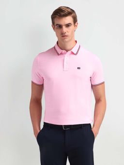 Arrow Sports - Men Regular Fit Solid Polo Shirt