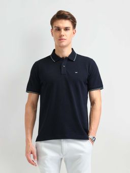 Arrow Sports - Men Solid Slim Fit Polo Shirt
