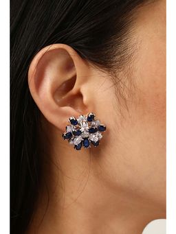 MINJI AND CO. - Gold Tone Luna Brust Earrings With Elegant Design