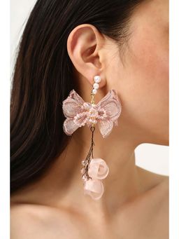 MINJI AND CO. - Gold Tone Florentia Earrings With Elegant Design