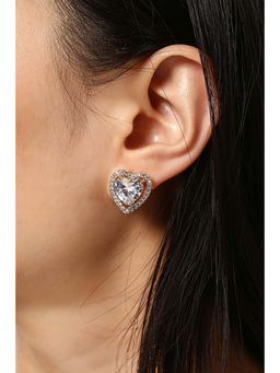 MINJI AND CO. - Gold Tone Isolde Earrings With Elegant Design