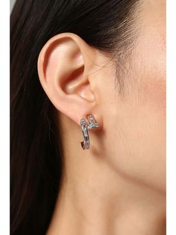 MINJI AND CO. - Gold Tone Luna Grace Earrings With Elegant Design