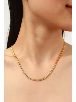 MINJI AND CO. - Gold Tone Chain With Classic Polished Finish