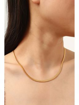 MINJI AND CO. - Gold Tone Stylish Chain With Elegant Shine