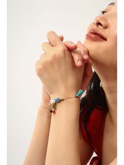 MINJI AND CO. - Gold Plated Blessing With Elegant Finish Bracelet