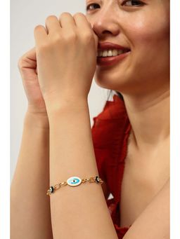 MINJI AND CO. - Gold Plated Infinity Bracelet With Elegant Finish