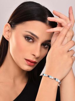 REENISAA - Blue Theme Stone Adjustable Bracelet