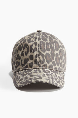 H&M - Women Beige Washed-Look Twill Cap