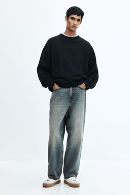 H&M - Men Blue Baggy Jeans