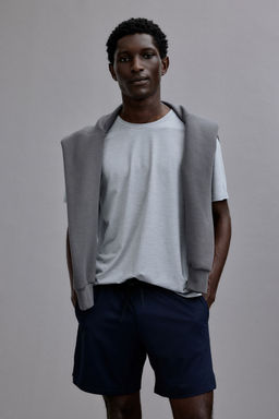 H&M - Men Blue Sports Shorts With Drymove