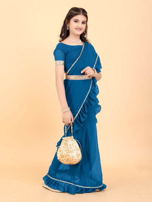 Cloth Saree With Belt Online Buy Shrithi Fashion Fab Stylish Belt