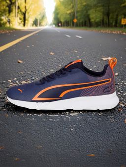 Puma - Fire V2 Mens Blue Sneakers