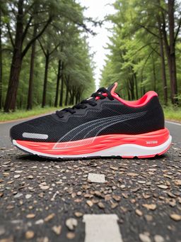 Puma - Velocity Nitro 2 Women Black Running Shoes