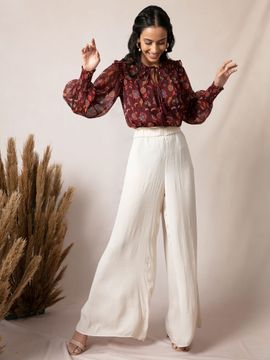 Side ruffle top Clearance