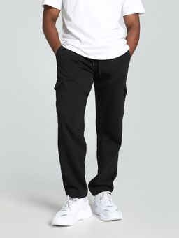 Puma - Classics Drip Cargo Men's Black Knitted Pant