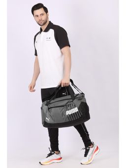 Puma - Grey Stripes DUFFLE V2 Bag