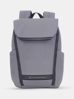 Swiss Military - Gazebo Polyester 15.6 Laptop with Quick Access Pocket Backpack - Grey
