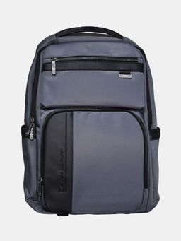 Swiss Military - HALO 15.6 Laptop with iPad Sleeve and Anti-Theft Quick Access Pocket Backpack - Grey