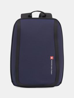 Swiss Military - Oracle 19L Laptop Water-Resistant with Padded Sleeve and Zippers Backpack - Blue