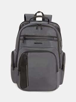 Swiss Military - SAGE 29L Laptop with USB Port, Anti-Theft and Trolley Strap Backpack - Grey