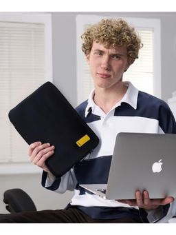 MOKOBARA - The Aisle 14 inch Unisex Money Moves Black Laptop Sleeve Bag