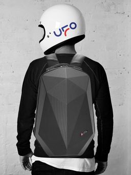 Swiss Military - UFO Alien 32L Laptop with Hard Shell Protection, Grey Backpack