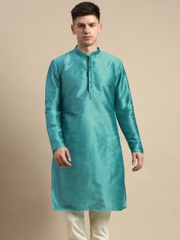 Amodh by Kisah - Men Green Kurta