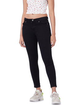 ONLY - Women Solid Black Jeans