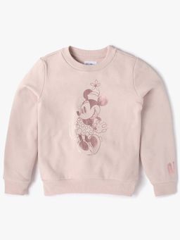 GAP - Pink Printed Relaxed Fit Sweatshirt