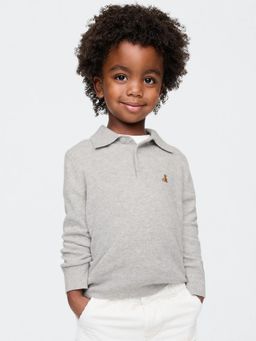 GAP - Grey Solid Relaxed Fit Sweater