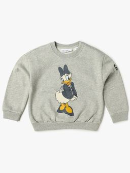 GAP - Grey Printed Relaxed Fit Sweatshirt