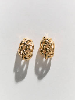 H&M - Women Gold Statement Earrings