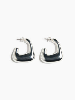 H&M - Women Silver Hoop Earrings