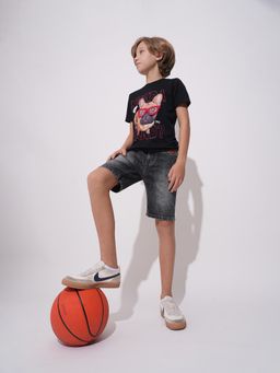 Jack & Jones Junior - Boys Solid Regular Fit Shorts
