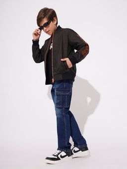 Jack & Jones Junior - Boys Solid Regular Fit Jeans