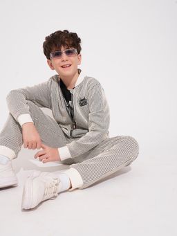 Jack & Jones Junior - Boys Stripes Regular Fit Sweatshirt