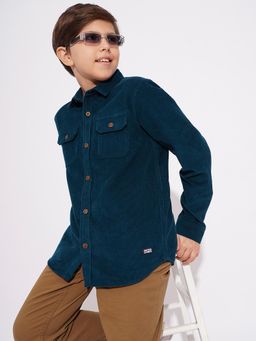 Jack & Jones Junior - Boys Solid Regular Fit Shirt