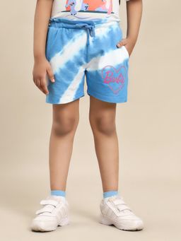 Kidsville - Barbie Printed Regular Fit Shorts for Girls