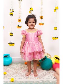 EKANTA - Saindhavi Pink Mini Dress