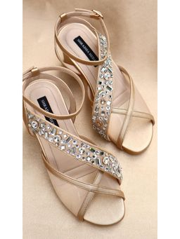 Shradha Hedau Footwear Couture - Anaaya Beige Heels