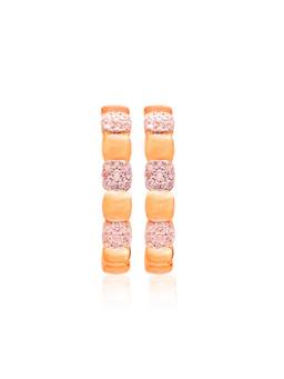 PRATA - Lumina Luxe White Hoops Earrings