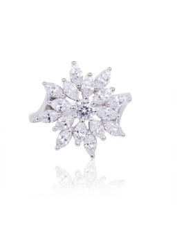 PRATA - Stardust White Ring