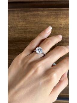 PRATA - Miraya Classic White Ring