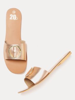 Twenty Dresses by Nykaa Fashion - Round Goes The World Flats
