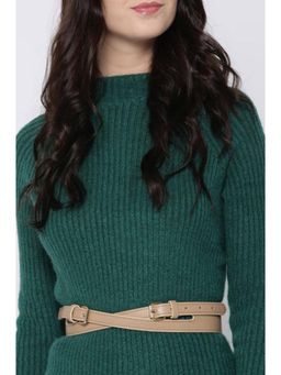Twenty Dresses by Nykaa Fashion - All For Wraps Beige Waist Belt