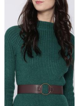 Twenty Dresses by Nykaa Fashion - Strap Up In Style Brown Belt